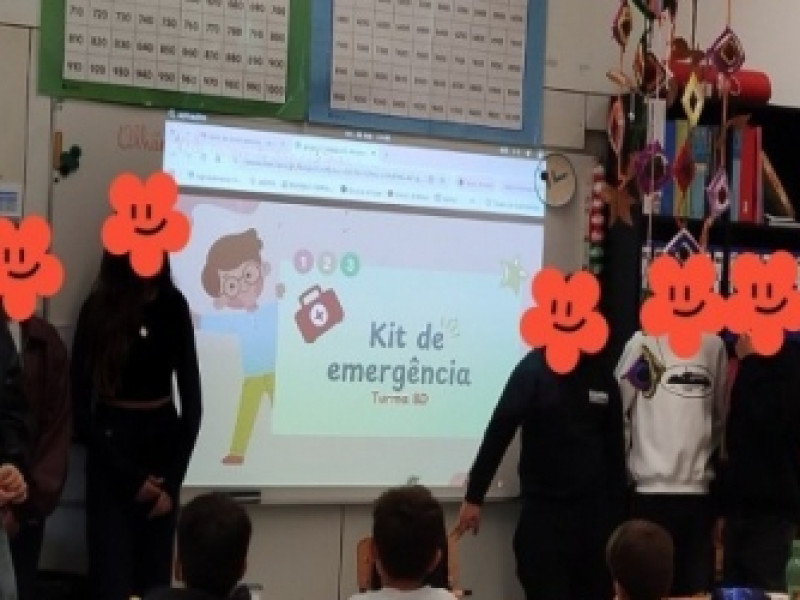 Pequenos Heróis, Grandes Lições: 8.º D ensina Prevenção ao 1.º Ciclo 