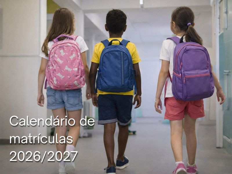 Calendário de Matrículas 2026/2027