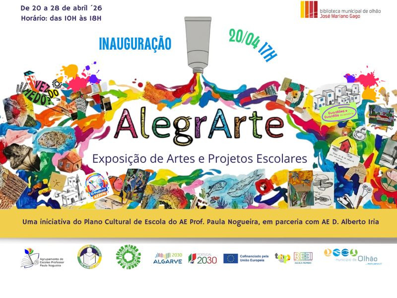 Exposição de artes e projetos escolares - AlegrArte
